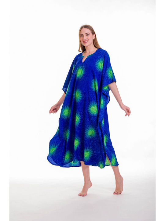 Rima Beachwear Damen Kaftan Strand Green