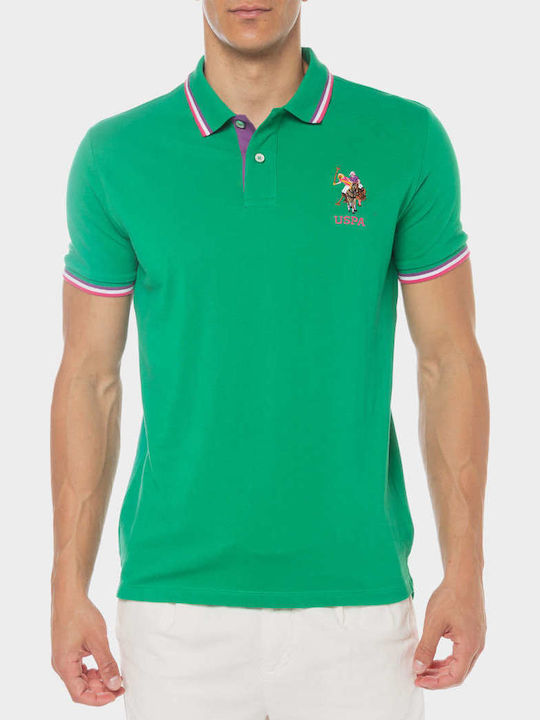 U.S. Polo Assn. Blak Polo Bluza Tricou Cu Mânec...