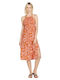 Off Tropic Dress Καλοκαιρινό Midi Φόρεμα Brt Multi