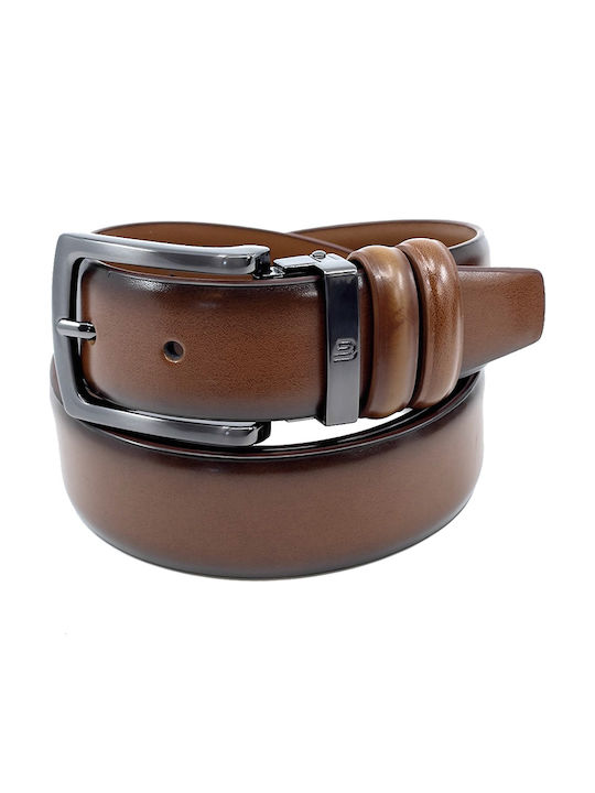 Legend Accessories Ανδρική Ζώνη Δερμάτινη Ταμπά