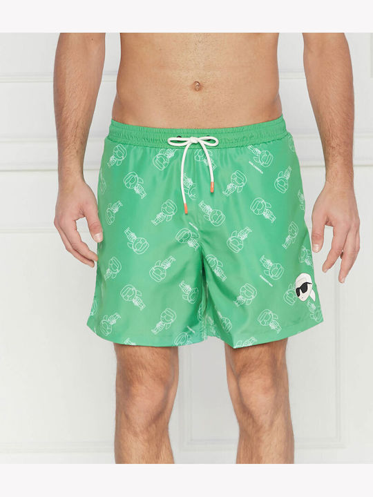 Karl Lagerfeld Board Men's Swimwear Shorts Green