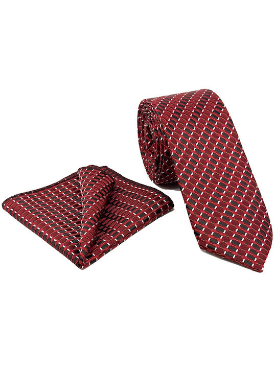 Herren Krawatte in Rot Farbe