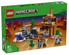 LEGO Minecraft The Badlands Mineshaft Pentru 8+ Ani 538 Bucăți
