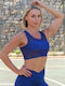 Lismina Femei Atletic Sutien sport BLUE