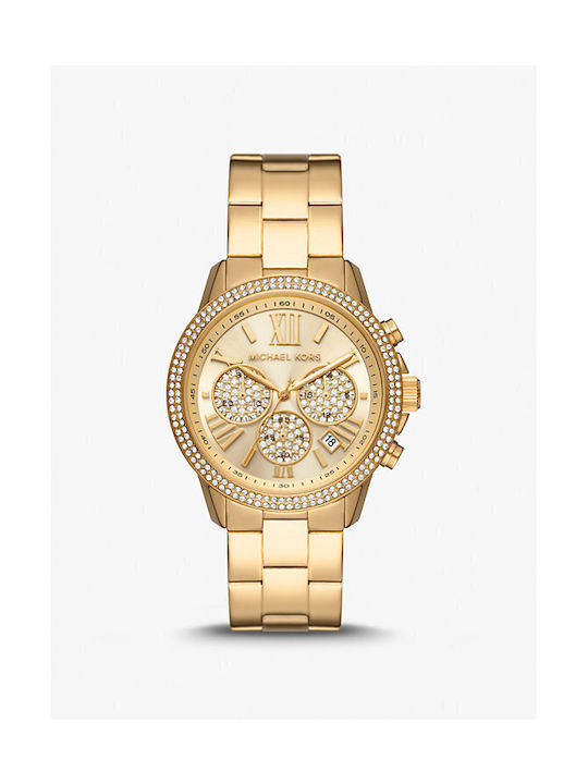 Michael Kors Uhr mit Gold Metallarmband