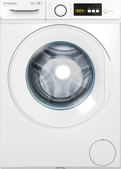 Hyundai Waschmaschine 10kg mit Dampftechnologie 1400 Umdrehungen Öko-Waschgang HWM24V-1410T/W