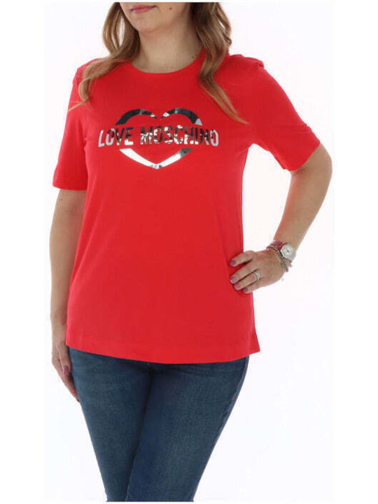 Moschino Women's T-shirt Red