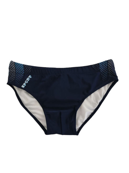 Uomo Men's Swimwear Slip Marine