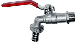 Invena H/ZW-64-020 Wasserhahn & Ventil 3/4" mit Verbinder