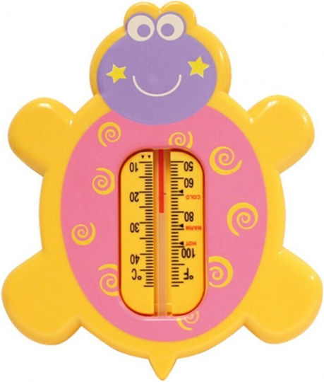 Lorelli Αναλογικό Θερμόμετρο Μπάνιου έως 40°C Πορτοκαλί