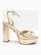 Sandalen Gold