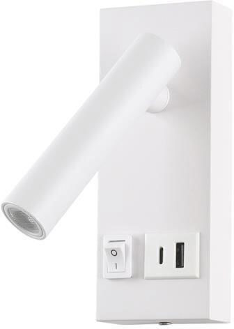 Eurolamp Classic Lamp Wall with Integrated LED and Warm White Light 150x14.5x6cm