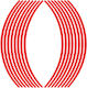 Adhesive Rim Tape Red