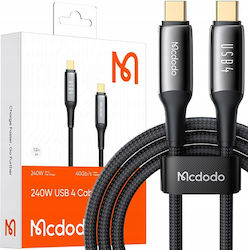 Mcdodo USB 2.0 USB-C мъжки - USB-C мъжки 240W 1м (CA-2990) Mcdodo USB 2.0 USB-C мъжки - USB-C мъжки 240W 1м (CA-2990)