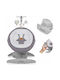 Lionelo Electric Baby Relax Swing Mell with Music Gray Stone for Child up to 9kg