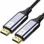HDMI 2.1 Kabel HDMI-Stecker - HDMI-Stecker 2m Gray