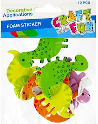 Craft with Fun Foam Dinosaurier Filz 480995