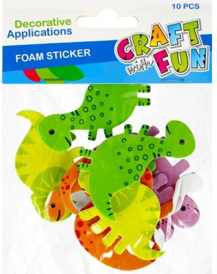 Craft with Fun Foam Δεινοσαυροι Τσόχα 480995