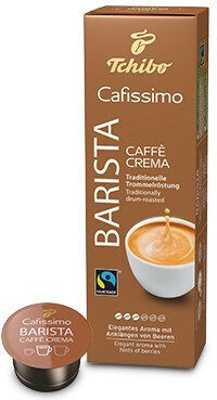 Tchibo Κάψουλες Espresso Barista Crema Συμβατές με Μηχανή Cafissimo 10caps