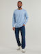 502 Men's Jeans Pants with Regular Tapered Fit Blue