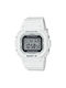 Casio Baby-g Watch with White Rubber Strap