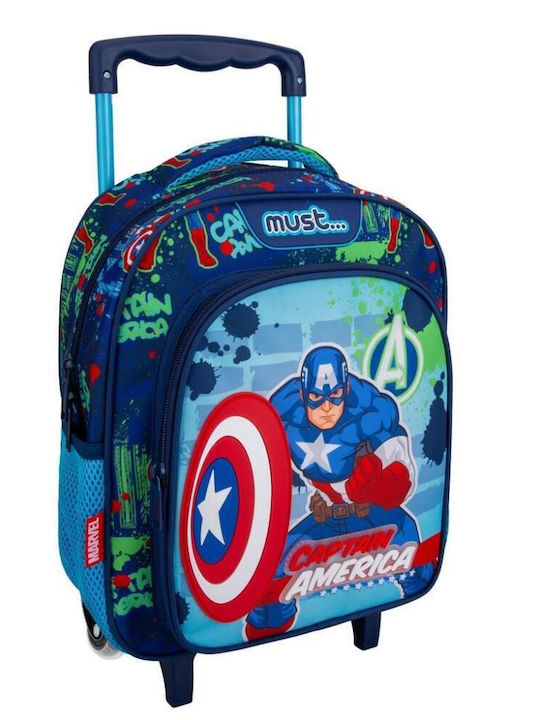 Marvel School Bag Trolley Kindergarten 8lt