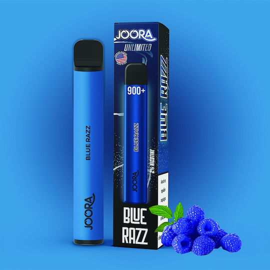 Joora Unlimited Еднократна Електронна Цигара Blue Razz без Никотин