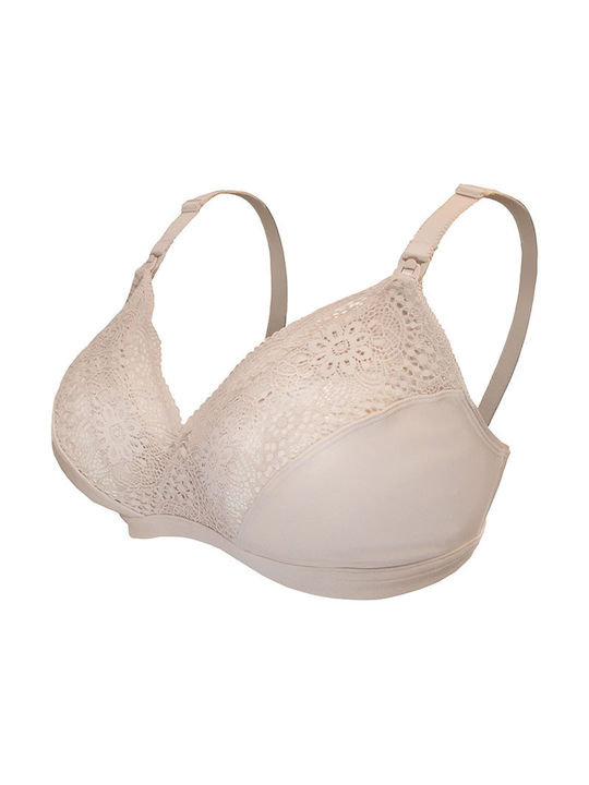 Carriwell Maternity & Nursing Bra with Clips Rose Beige