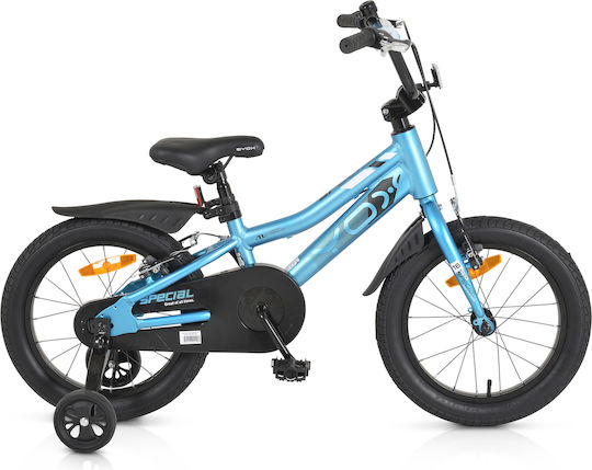 Byox Bicicletă de Oraș pentru Copii 16" cu Cadru din Aluminiu Albastru