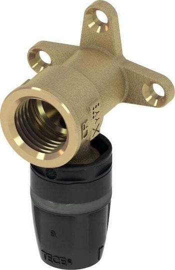 Tece Tece Central Heating Part Cross-section 1/2" Brass