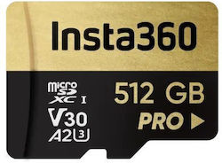 Insta360 microSDXC 512GB Clasa 10 U3 V30 A2