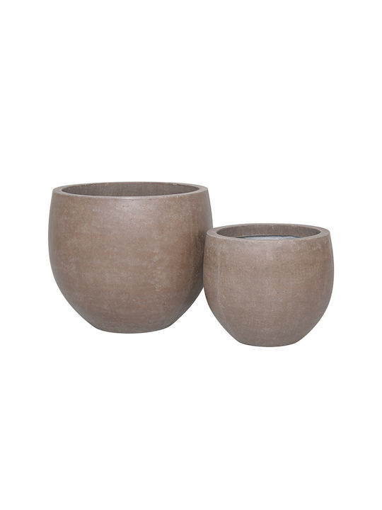 InTheBox Pot Brown Set 2pcs