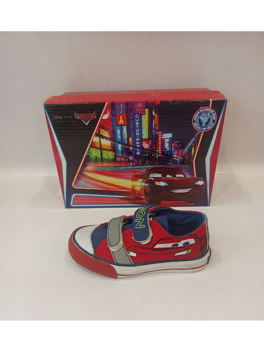 Cars Kinder Sneakers mit Klettverschluss Rot