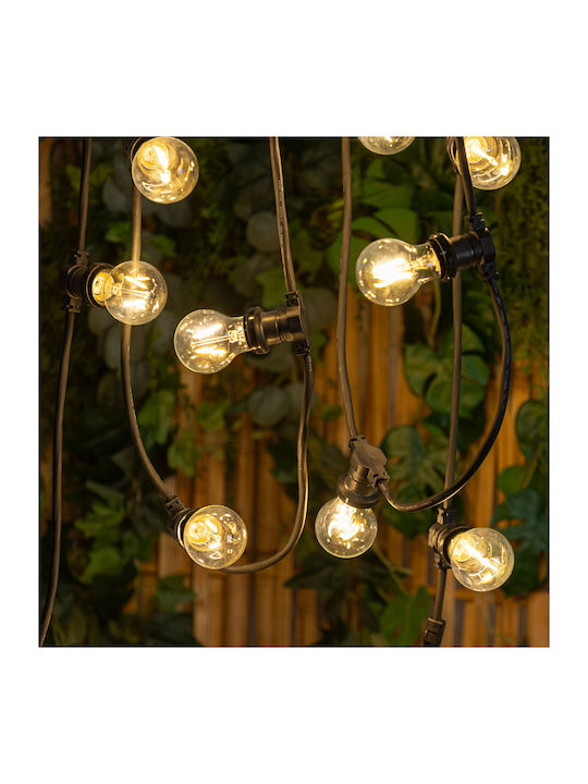 Ghirlandă decorativă cu 10 lumini LED A-s Garland 190615