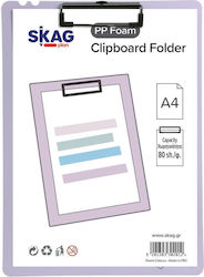 Ντοσιέ Πιάστρα Clip Board P.p Foam Skag 25x35cm Pastel Purple 302012 Ντοσιέ Πιάστρα Clip Board P.p Foam Skag 25x35cm Pastel Purple 302012