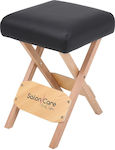 Wheeled Stool Black