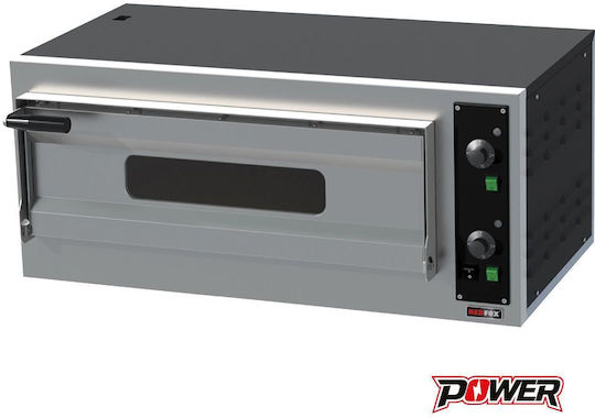 Narrow Fireproof Pizza Oven with 14mm Thick Bottom Plate 2 X Ø33cm Redfox B2