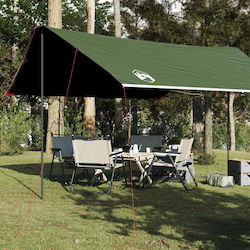 vidaXL Podea pentru cort de camping Verde 460x305cm