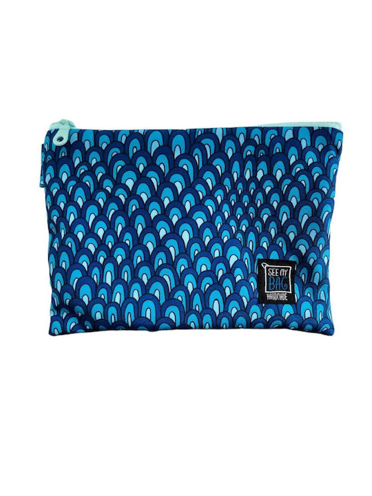 See My Bag Necessaire Riviera in Blau Farbe 25cm