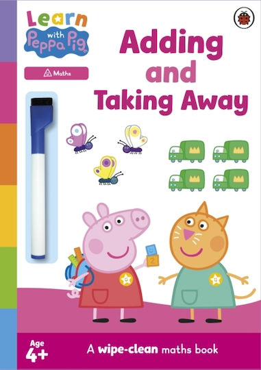 Learn With Peppa: Adding And Taking Away Wipe