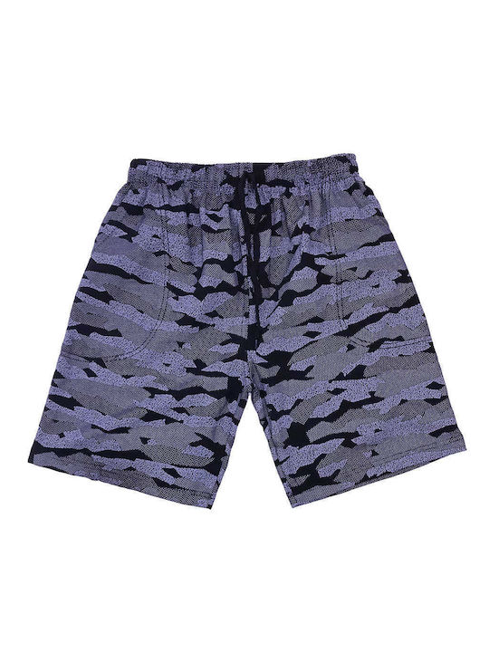 Ustyle Men's Shorts Blue