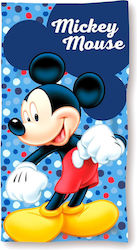 Disney Kinder-Strandtuch Blau Mickey 140x70cm