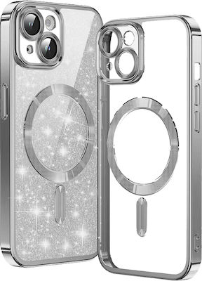 Techsuit Задна корица сребърен (iPhone 13)