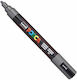 Acrylmarker Tiefgrau 1,8-2,5mm Uniposca Pc-5m