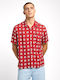 Lee Men's Shirt Short Sleeve Garnet