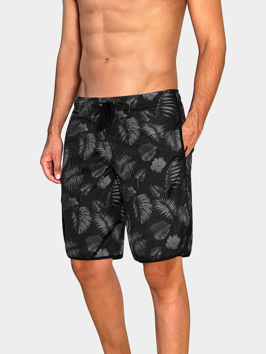 Costum De Baie Bărbați Pantaloni Scurți Negri