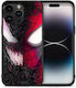 Smartfits Spiderman Venom Back Cover Πολύχρωμο (iPhone 14 Pro)