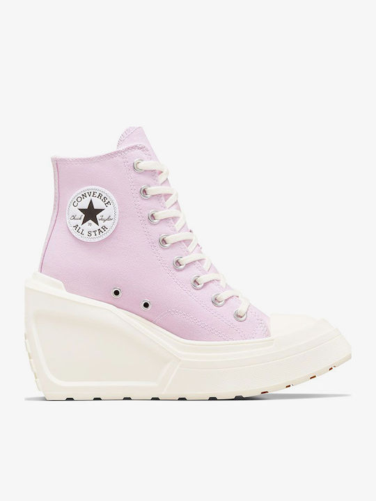 De Luxe Wedge Pentru Femei Tip Botine Lila