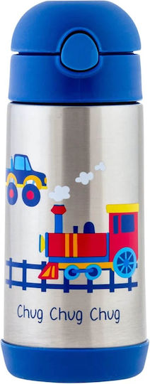 Stephen Joseph Edelstahl-Thermosflasche mit doppelten Wänden, mittlerer Versand, 350 ml
