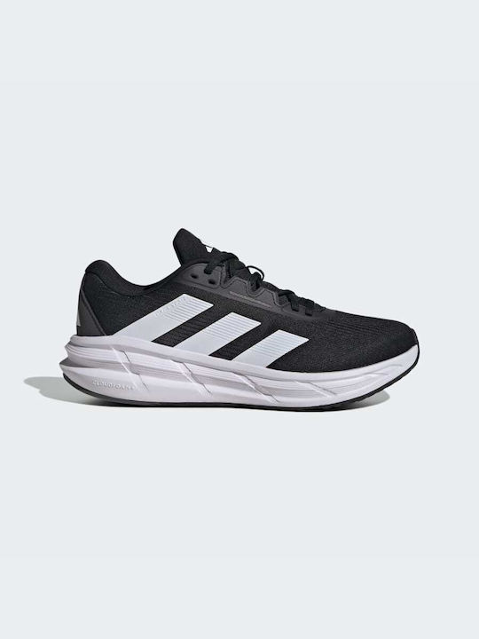 Adidas Questar 3 Ανδρικά Αθλητικά Παπούτσια Running Μαύρα